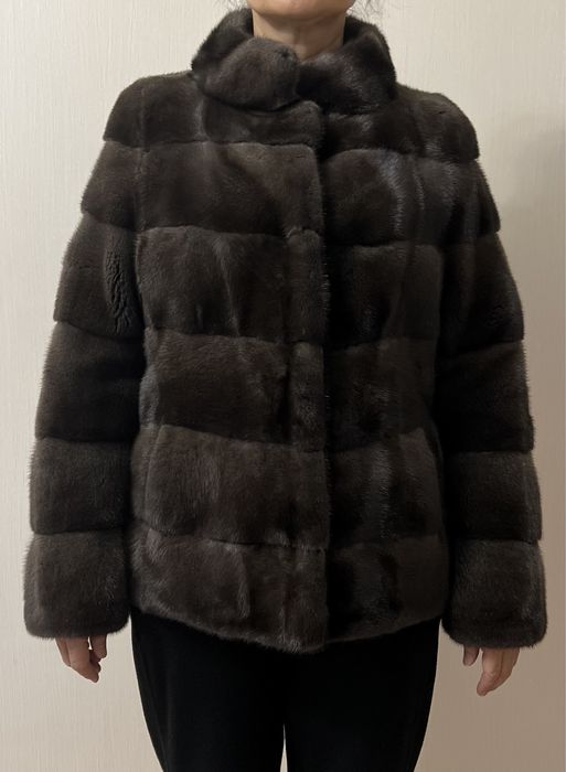 Натуральная норковая шуба