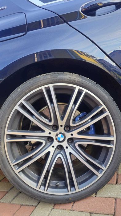 Jante Originale BMW Individual 20" Style 759 G30 cu Anvelope Bridgestone RunFlat 90%
