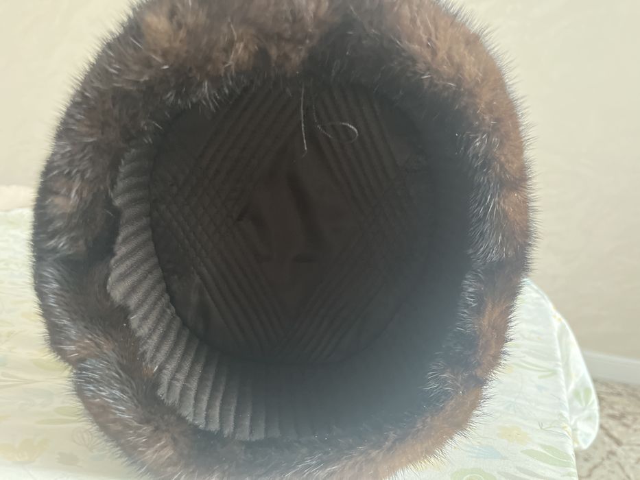 Норковая шапка обманка.