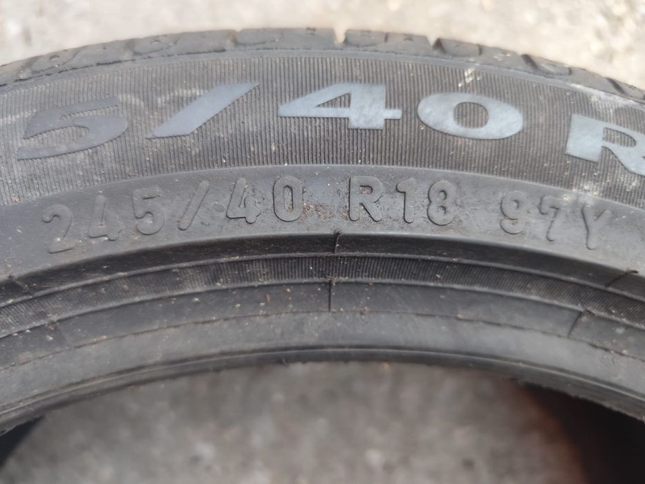 Anvelopa 245 40 r18 Pirelli nefolosita