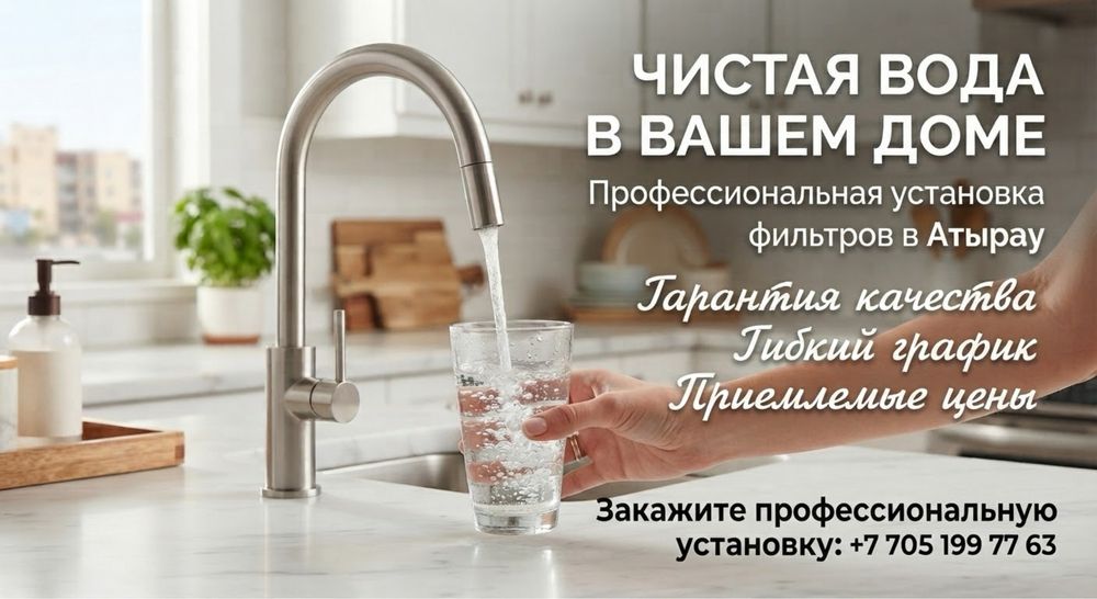 Качественная Установка фильтров для воды