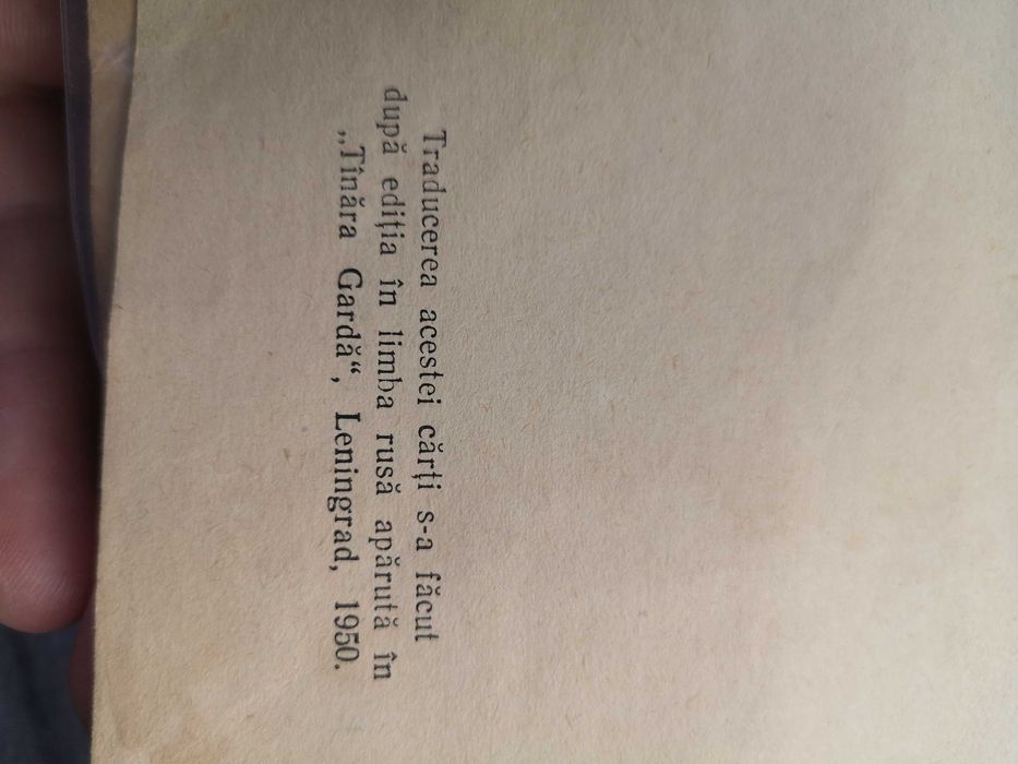 Cartea Spartacus, editie din 1954