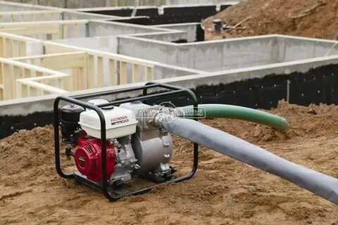 Откачка талых вод