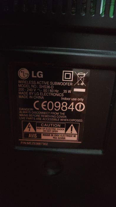 Продам саундбар LG