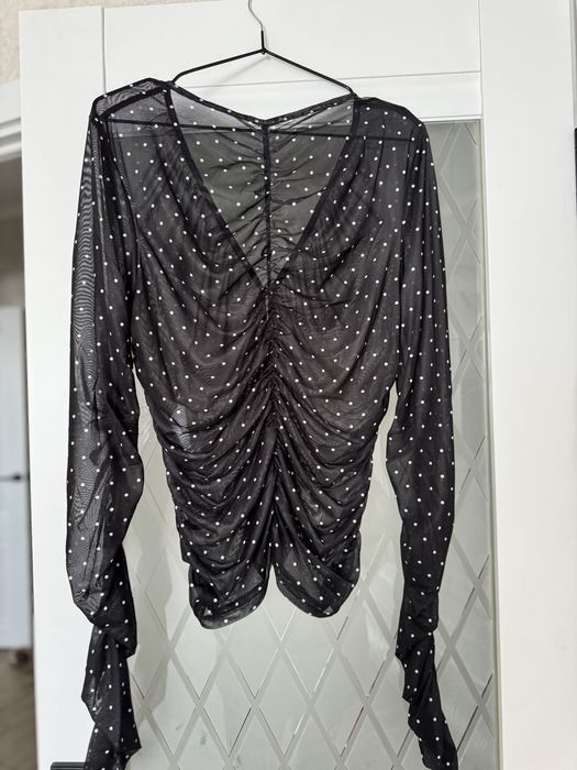 Блузка из сетки