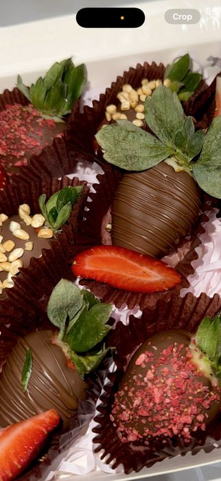 клубника в шоколаде