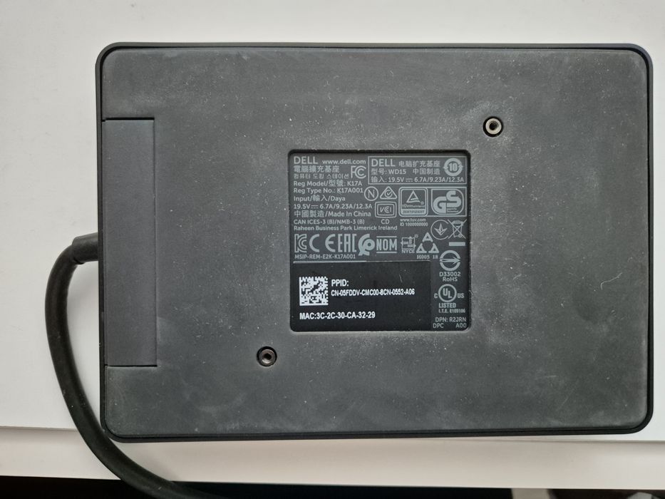 Докинг станция Dell K17A 130W