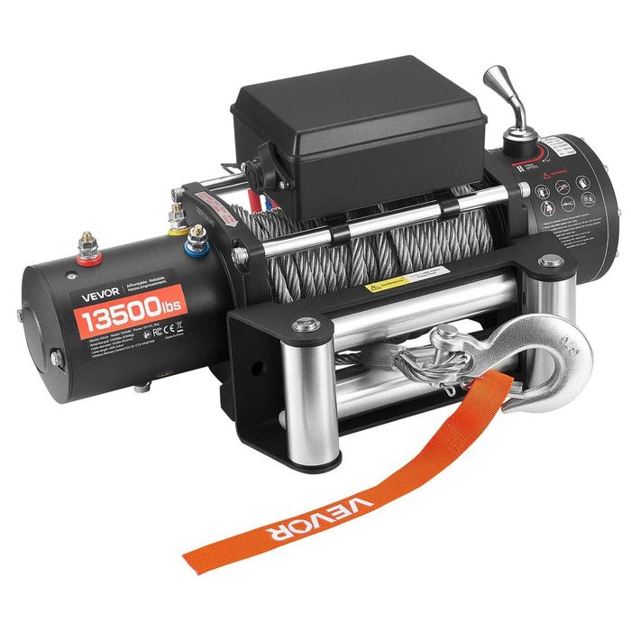 Troliu 12V Select Line 13500 LBS | 6200 KG | Wireless + Fir | Preț Imbatabil | Transport GRATUIT