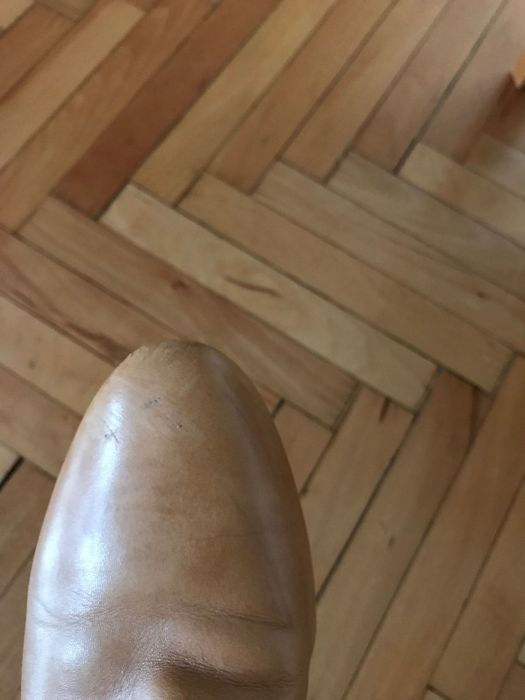 Дамски боти Ecco, размер 40, телесен цвят, тесни