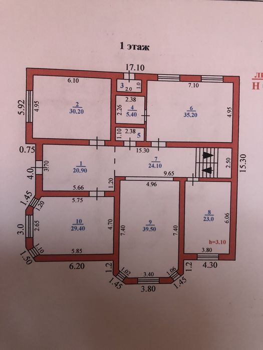 Продается дом 7 комнат