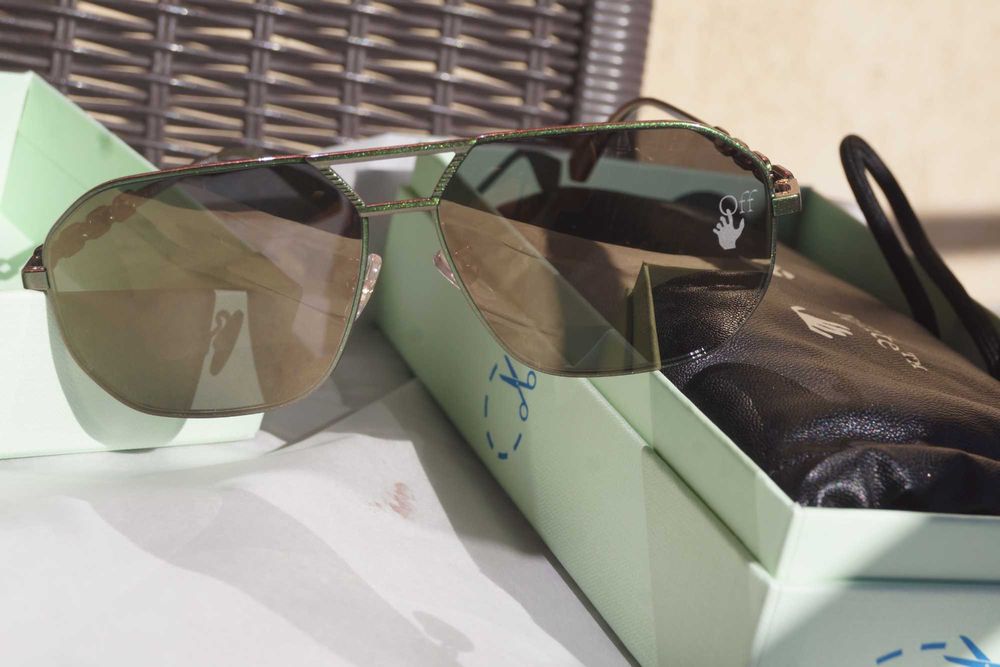 Vand ochelari,,Off-White Sunglasses Aviator Scarabeo’’