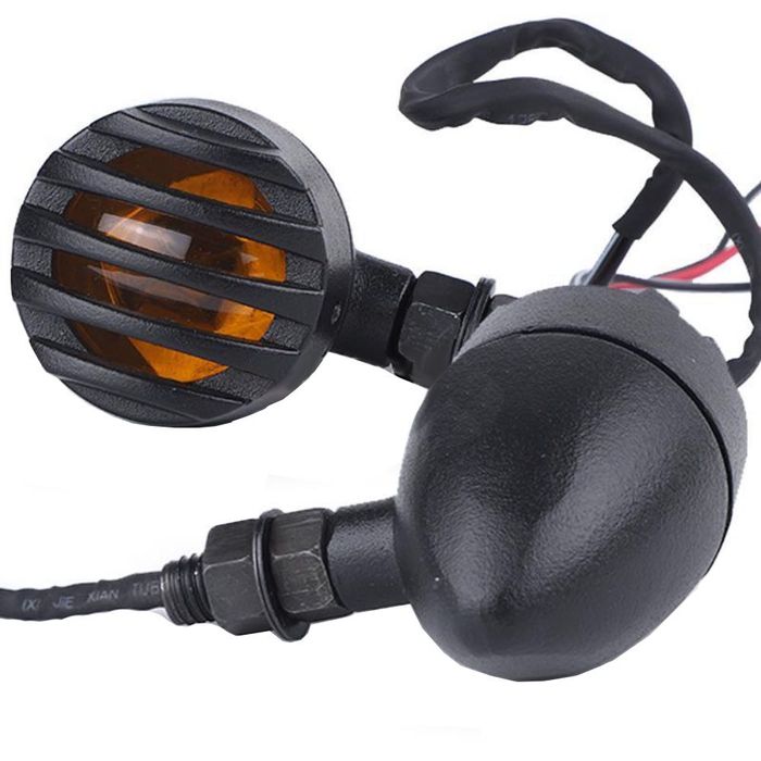 Semnalizari Moto Chopper Bobber Cafe Racer Bullet Metal Glont A772