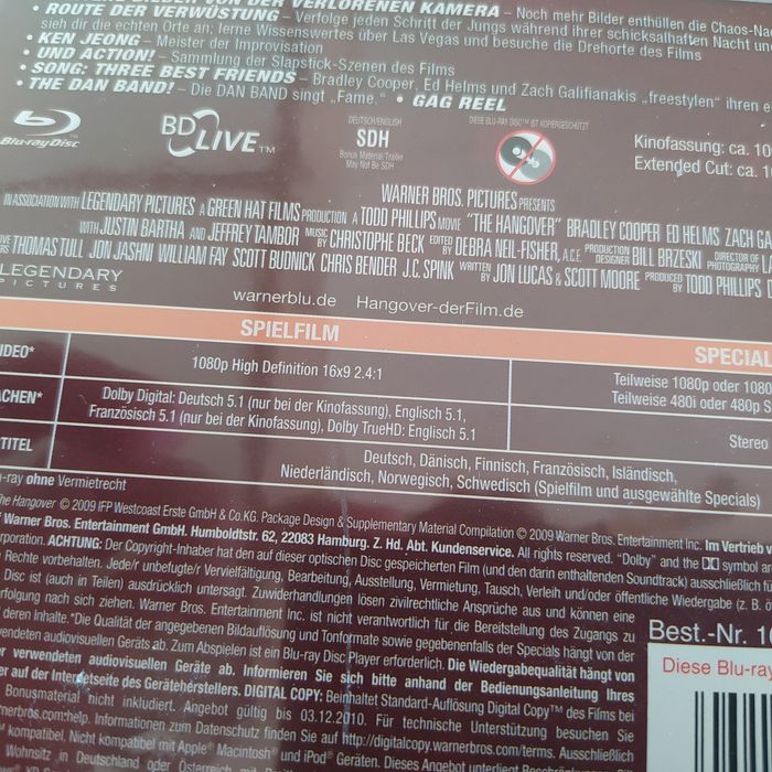 Blu-Ray филми Hangover & Men in Black III