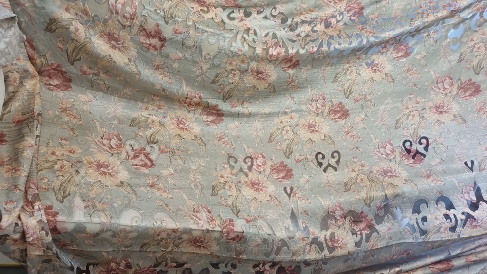 Штора с люриксом