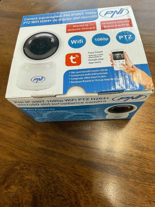 Две камери за видеонаблюдение PNI IP390T 1080P with PTZ WiFi H264