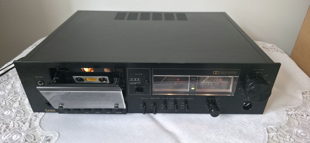 SABA CD 260 casetofon deck vintage, stare foarte buna