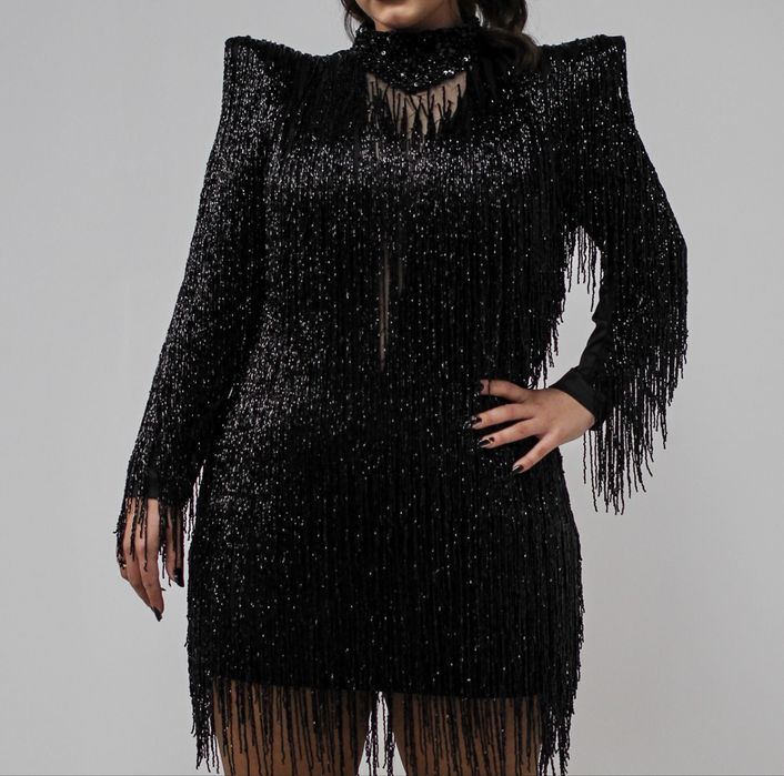 Rochie de seara neagra Luxury