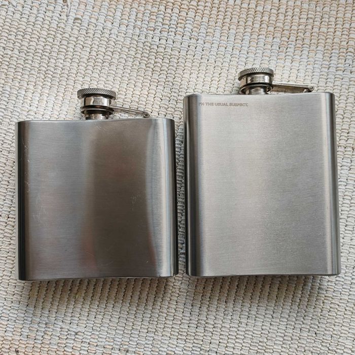 джобни плоски шишета фласк (hip flask)
