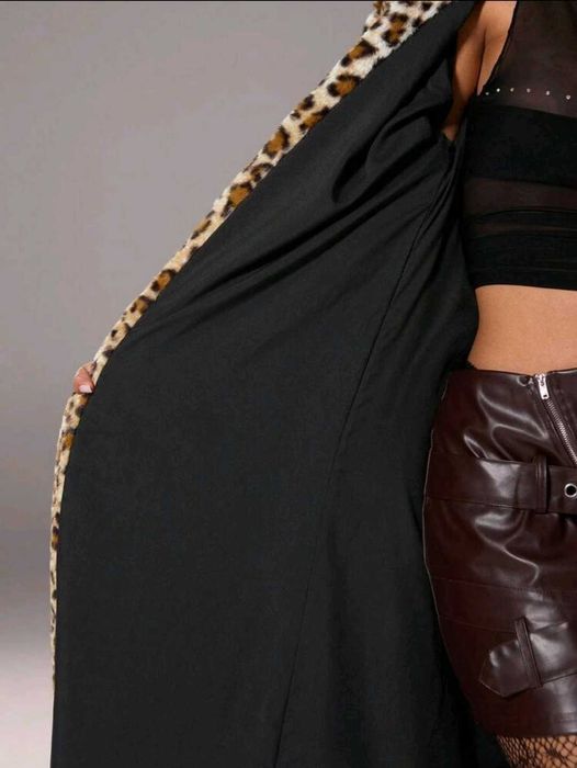 Тренчкот, палто с животински принт