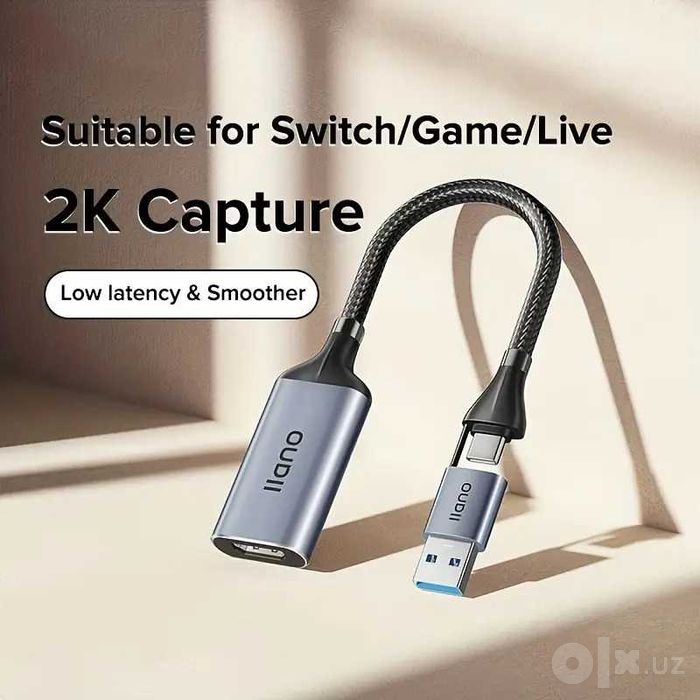 Для видео карта захвата HDMI к USB/TypeC  2160p/1080p