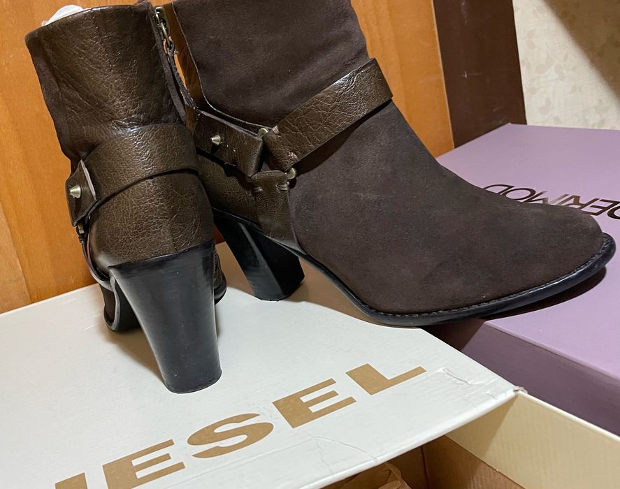 Боти Diesel от естествена кожа