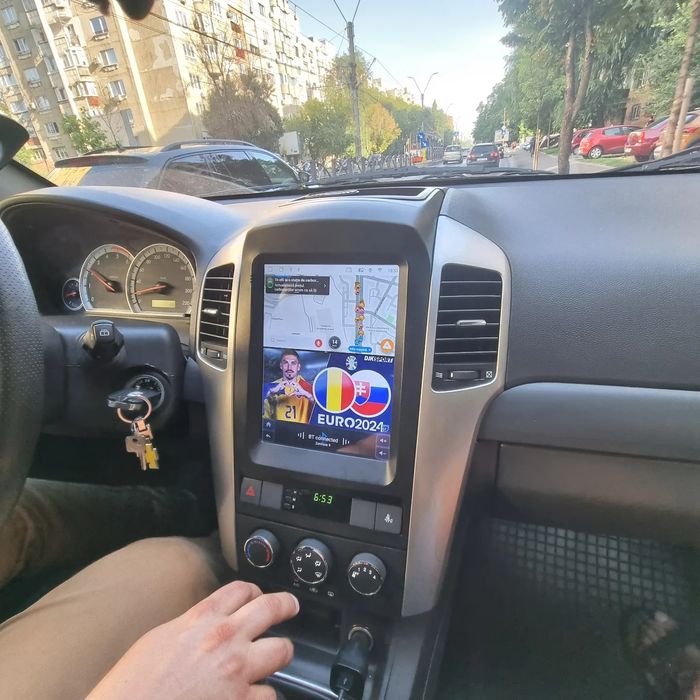 Navigatie Android Chevrolet Captiva Waze YouTube BT