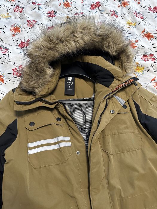 Мъжко зимно яке с качулка