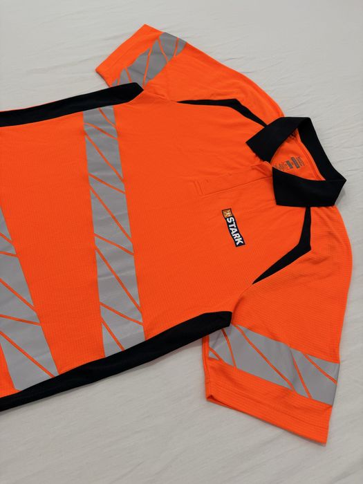 Tricou MASCOT Polo (XL barbat) munca lucru santier vizibil vizibilitate work workwear premium benzi reflectorizante