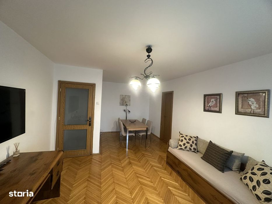 Apt 3 camere dec. Calea Victoriei, mobilat, balcon,bloc solid, vedere