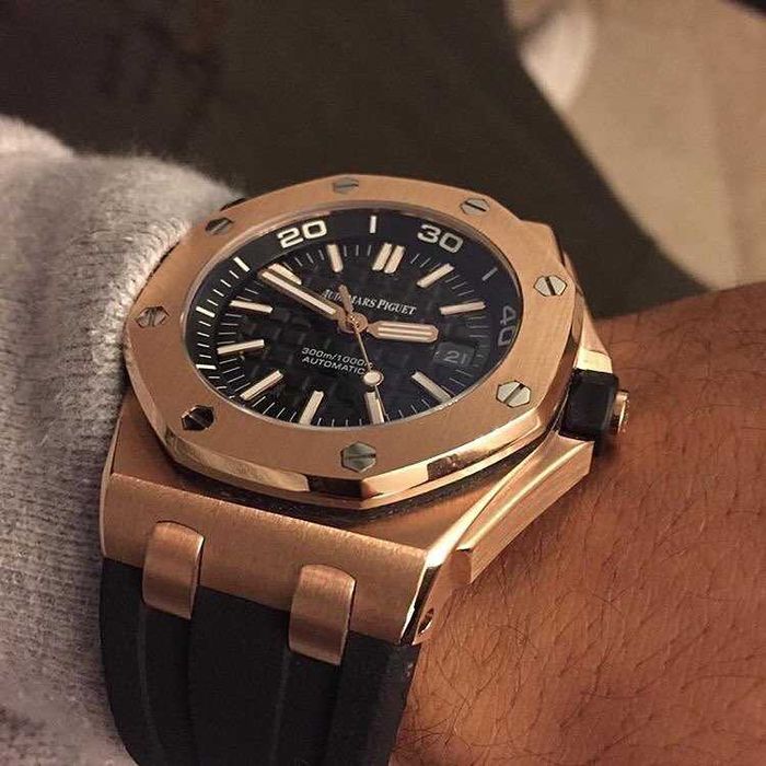 audemars piguet offshore diver gold