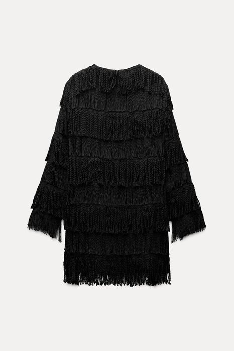 ZARA нова рокля с ресни