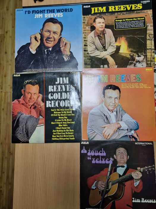 Discuri vinil Jim Reeves (muzică country)