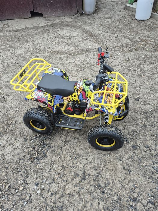 ATV 49 cc benzina plus casca si ochelari