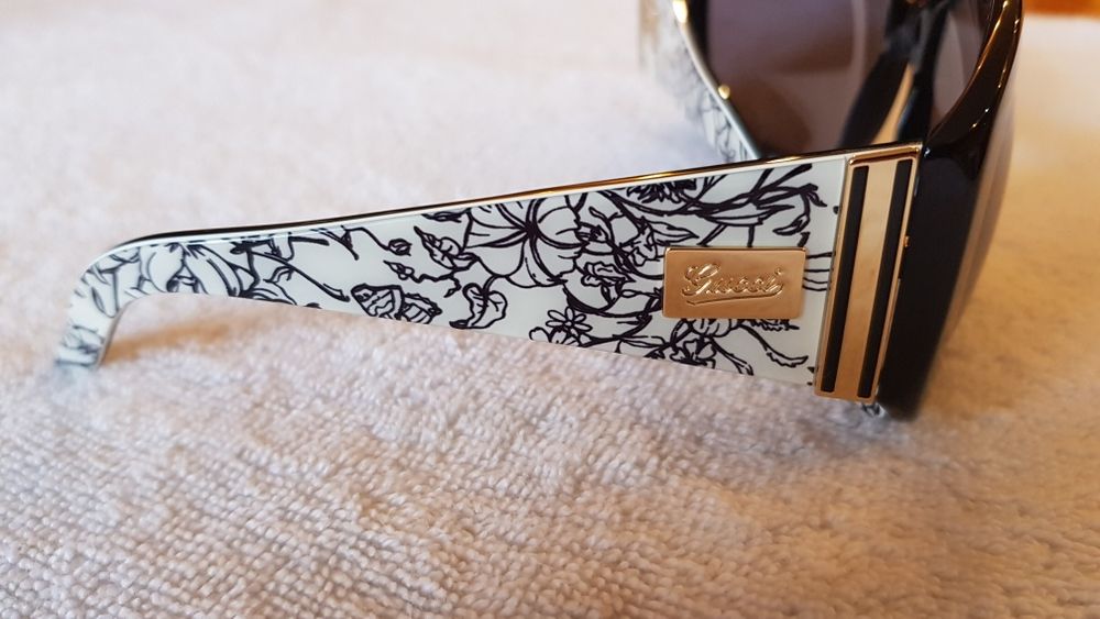 Ochelari de soare/Sunglasses GUCCI GG 3077/S Black Floral
