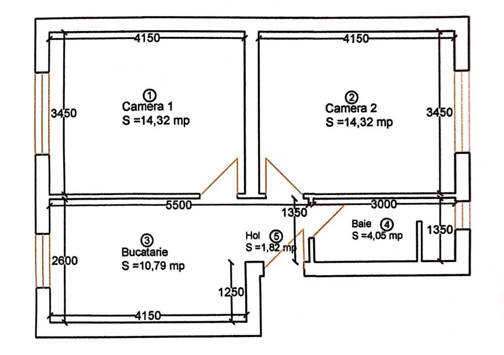 Apartament cu 2 Camere Decomandate - Foarte Aproape de Facultati