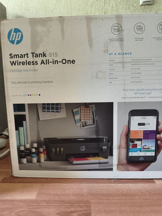 Принтер Смарт  hp 3 в1 цветной сотилади арзон.Продается дешевле