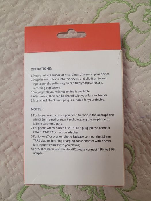 Профессиональный петличный микрофон