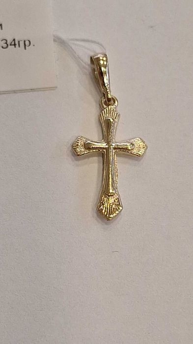 Златна Висулка Кръст 1.34гр 00902-26/2