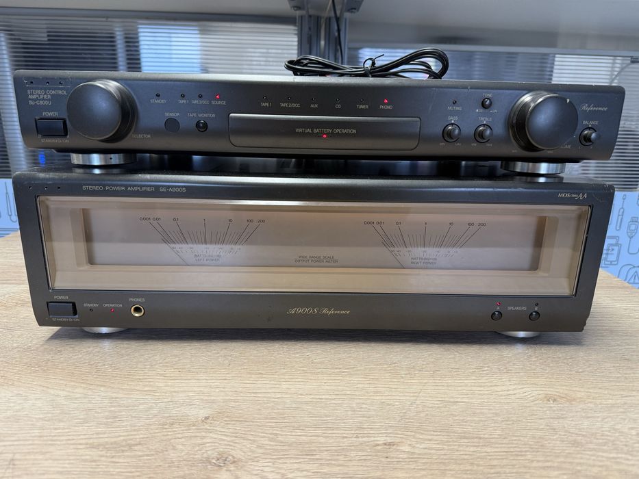 Technics Reference SU-C800U + SE-A900S – Amplificator + Preamplificator