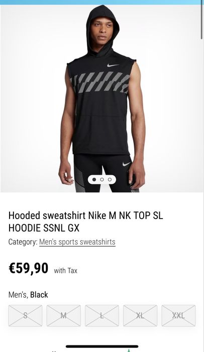Мъжки суитчър без ръкави Nike Dri-Fit