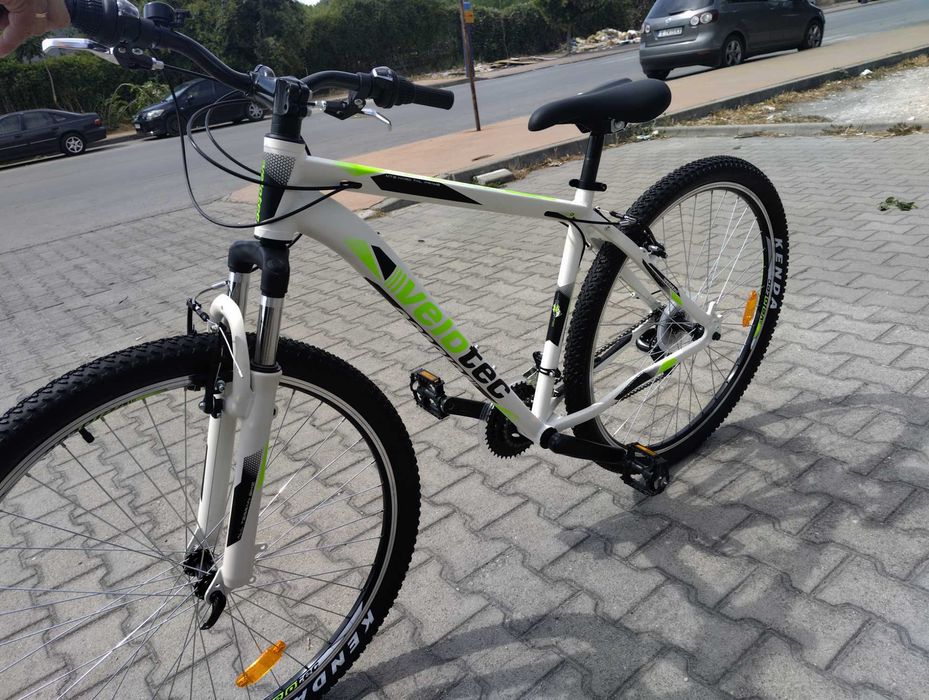 SPRINT Алуминиев велосипед 29" Velotec PRO бял/зелен