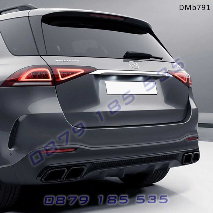 Тунинг заден дифузьор накрайници Mercedes AMG GLE GLS W167 мерцедес