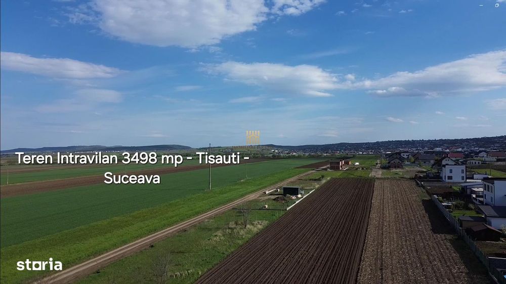 Teren Intravilan 3498 mp Tisauti  Suceava