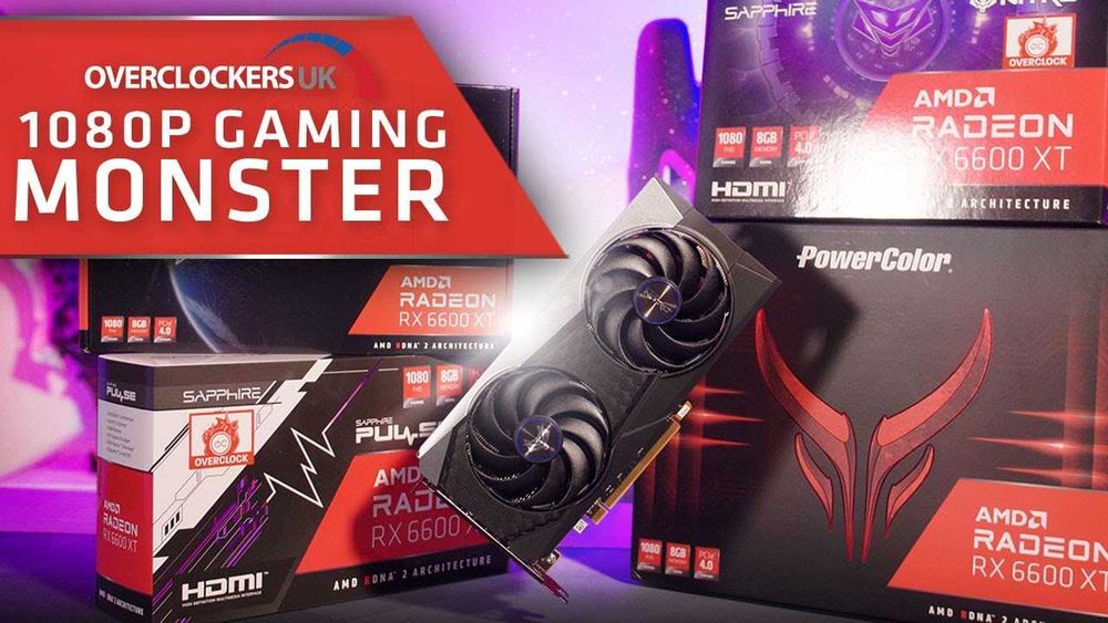 SAPPHIRE NITRO+ Radeon RX 6600 XT 8 GB GDDR6 Отличное состояние