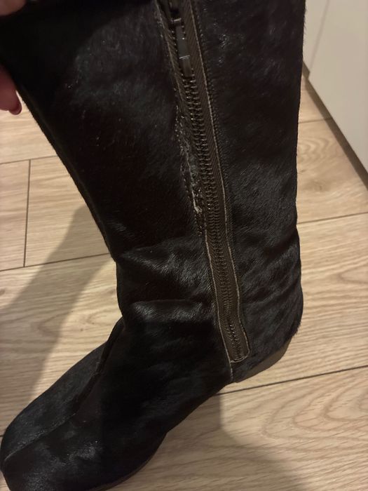 Боти с естествен косъм от пони