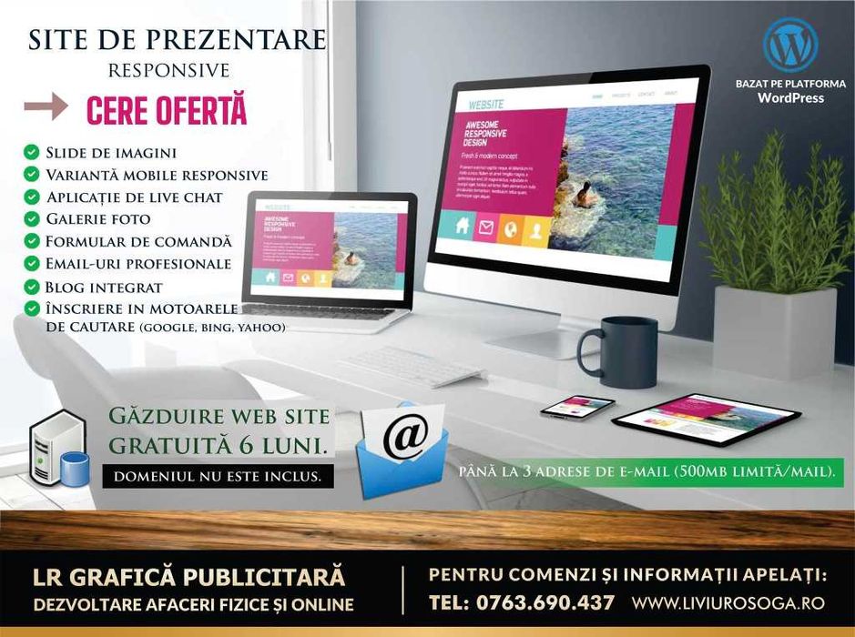 PUBLICITATE LA REDUCERE - Printare - Logo si Web Design