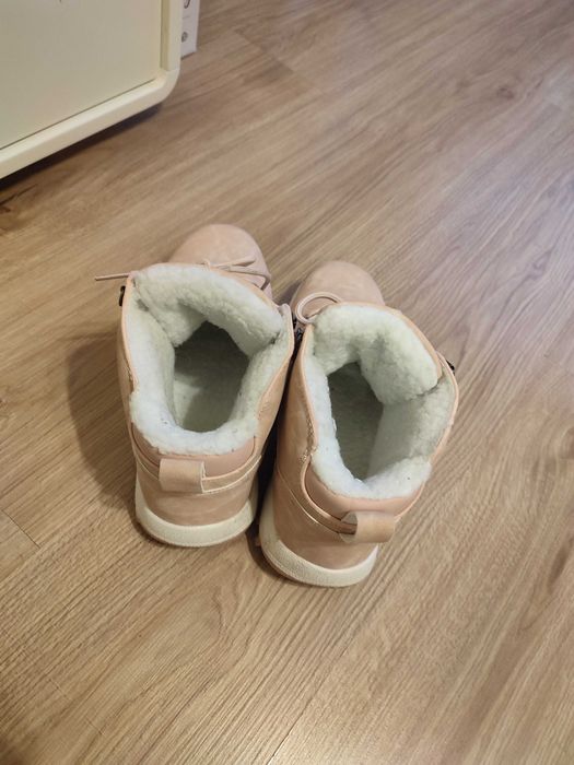 Дамски обувки, зимни, обувани веднъж, розови