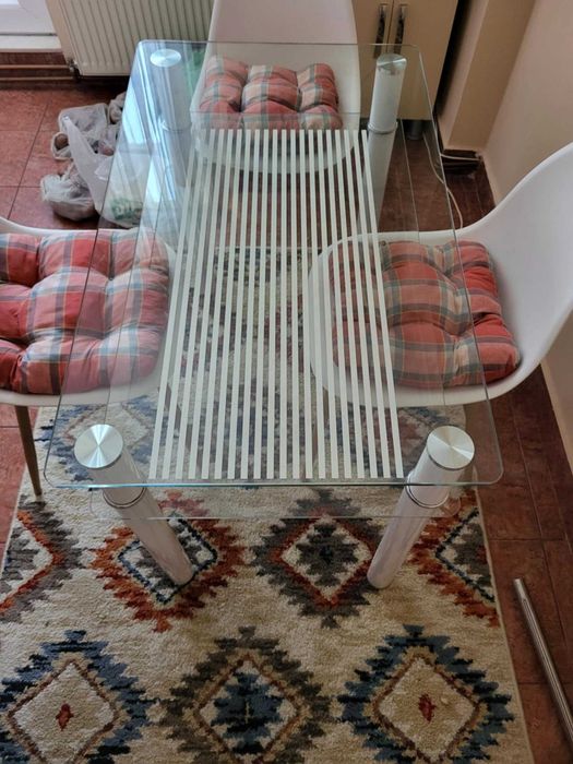 Masa sticla 60/100/h 75