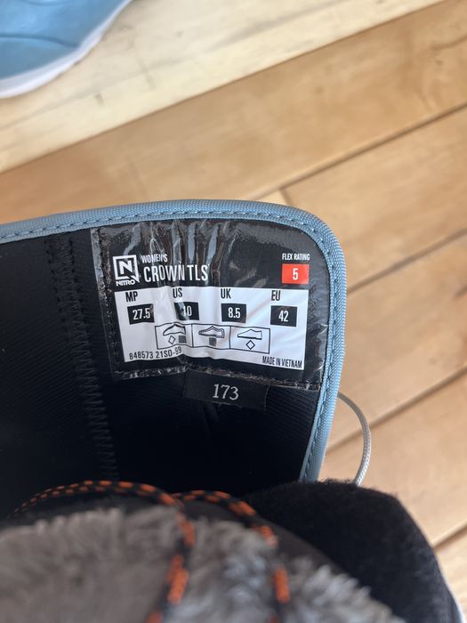 Nitro Women's 2024 Crown TLS Snowboard Boots - Blue