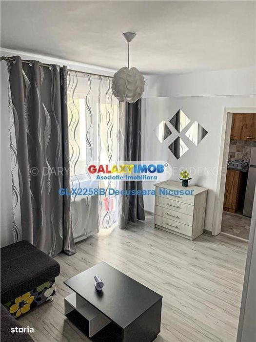 Garsoniera  mobilata, utilata in Militari Residence 280 euro